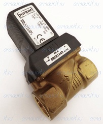 Клапан электромагнитный, тип 6213 EV, A 13 NBR MS, G 1/2, PN 0-10 bar, 230 V, 50 Hz, 8 W, 00221605, Burkert