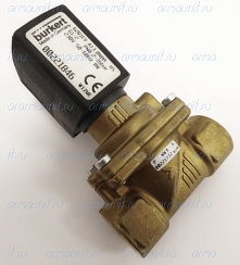 Клапан электромагнитный, тип 6281 EV, A 13 ONBR MS, G 1/2, PN 0.2-16 bar, 230 V, 50-60 Hz, 8 W, 00221846, Burkert